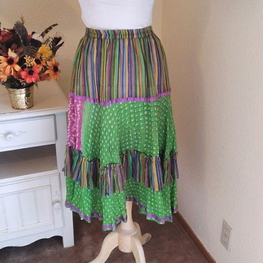 Anu by Natural Silk Blend Skirt